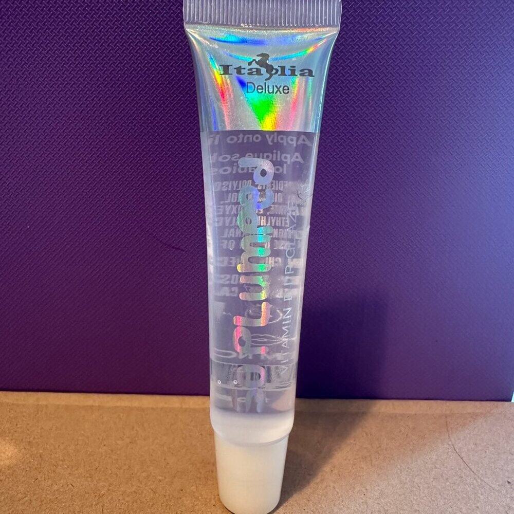 Italia Deluxe So Plumped Vitamin E Lip Gloss Glaze - NEW * Bundle Pricing *